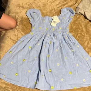 Speechless Periwinkle Smocked Dress